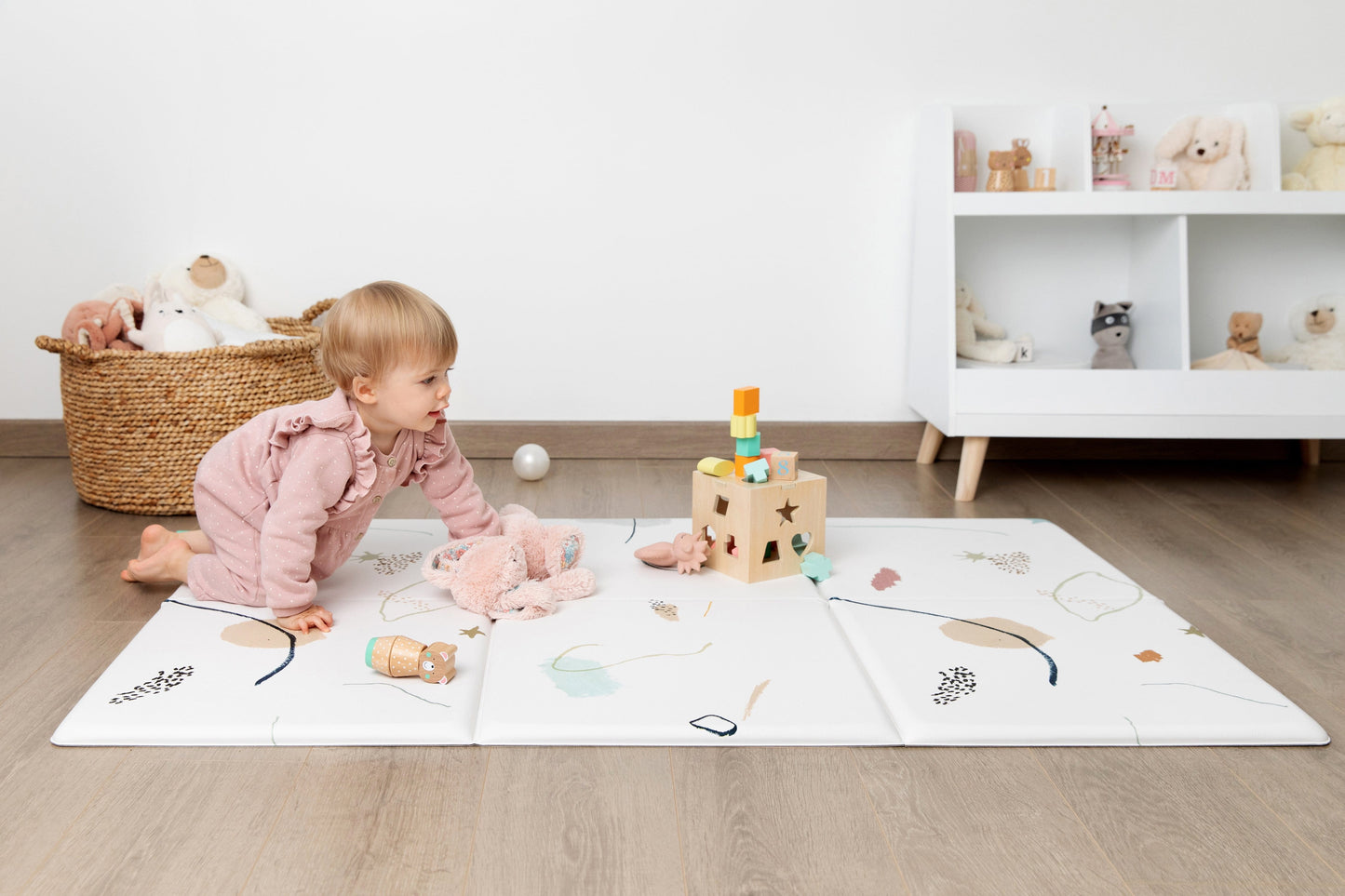 tapis de jeu réversible le gribouille