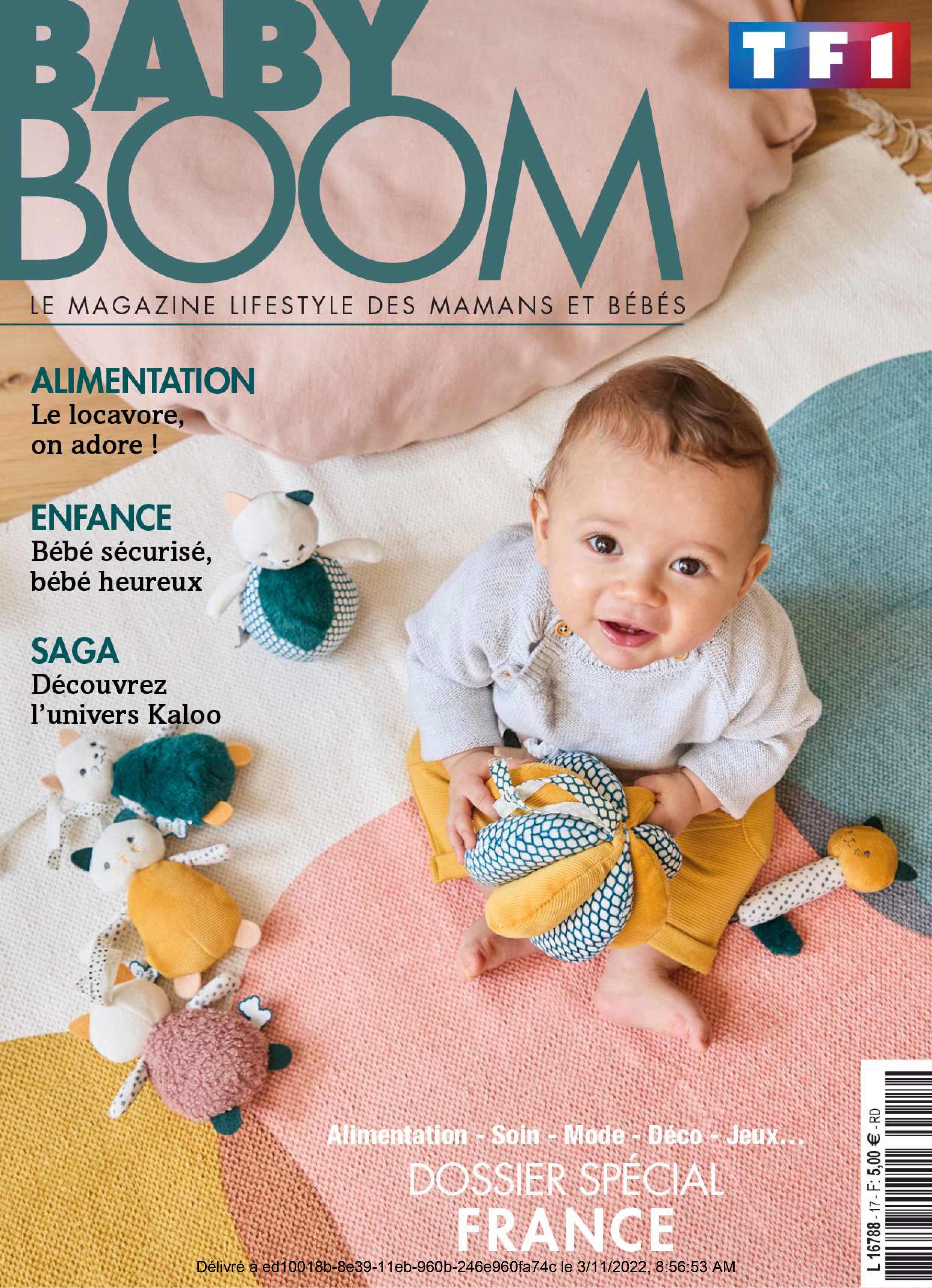 page de couverture du magazine babyboom Image