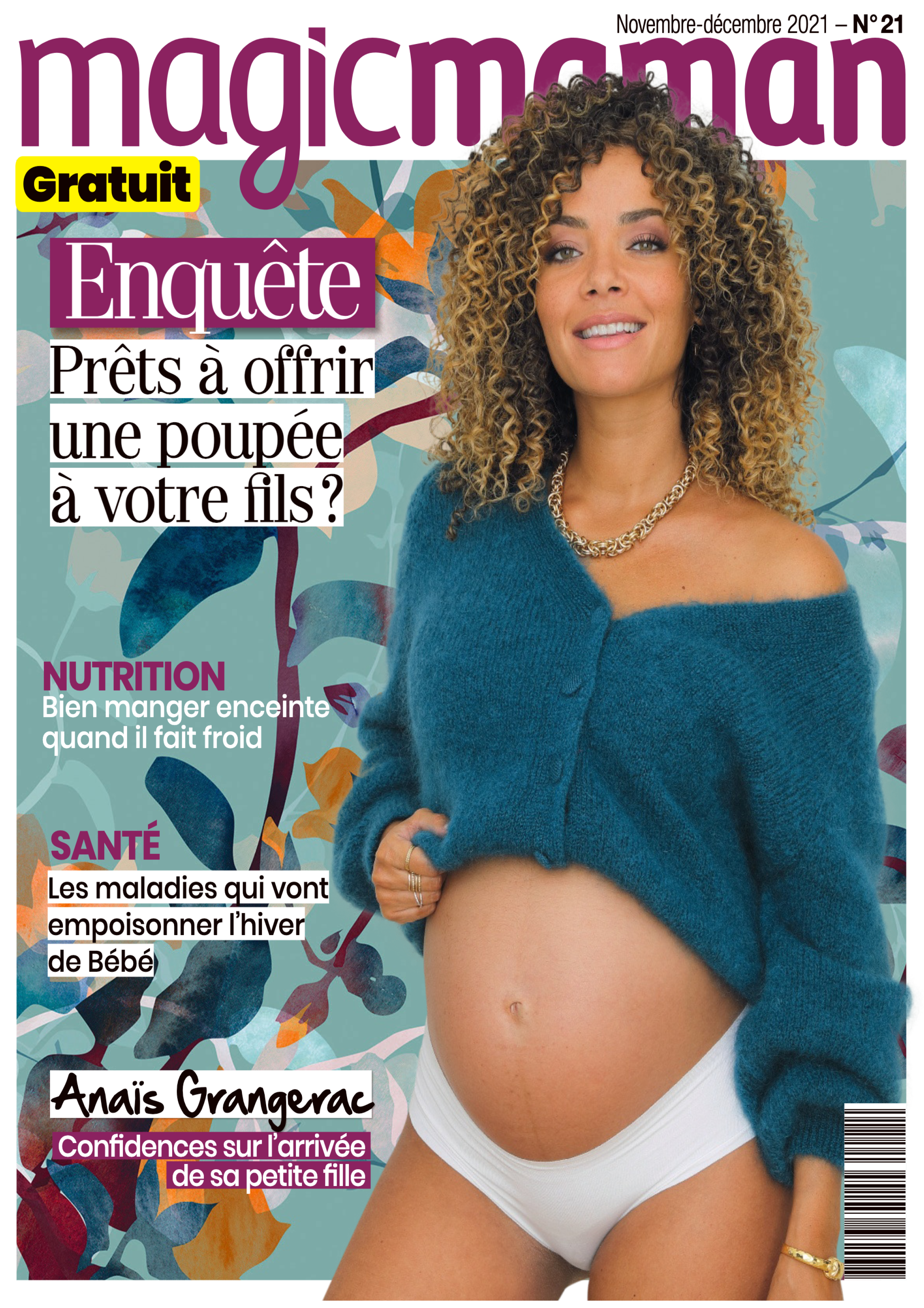 page de couverture magazine magic maman Image