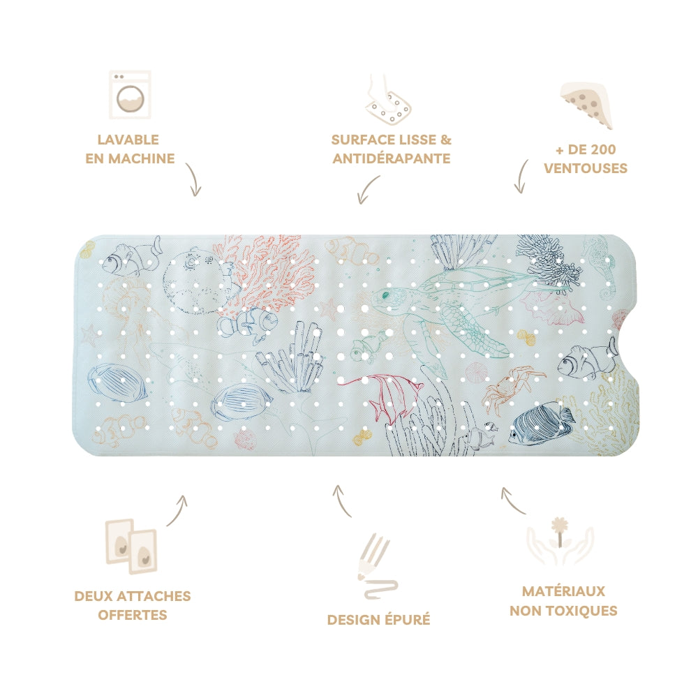 Avantages tapis de bain bubulle