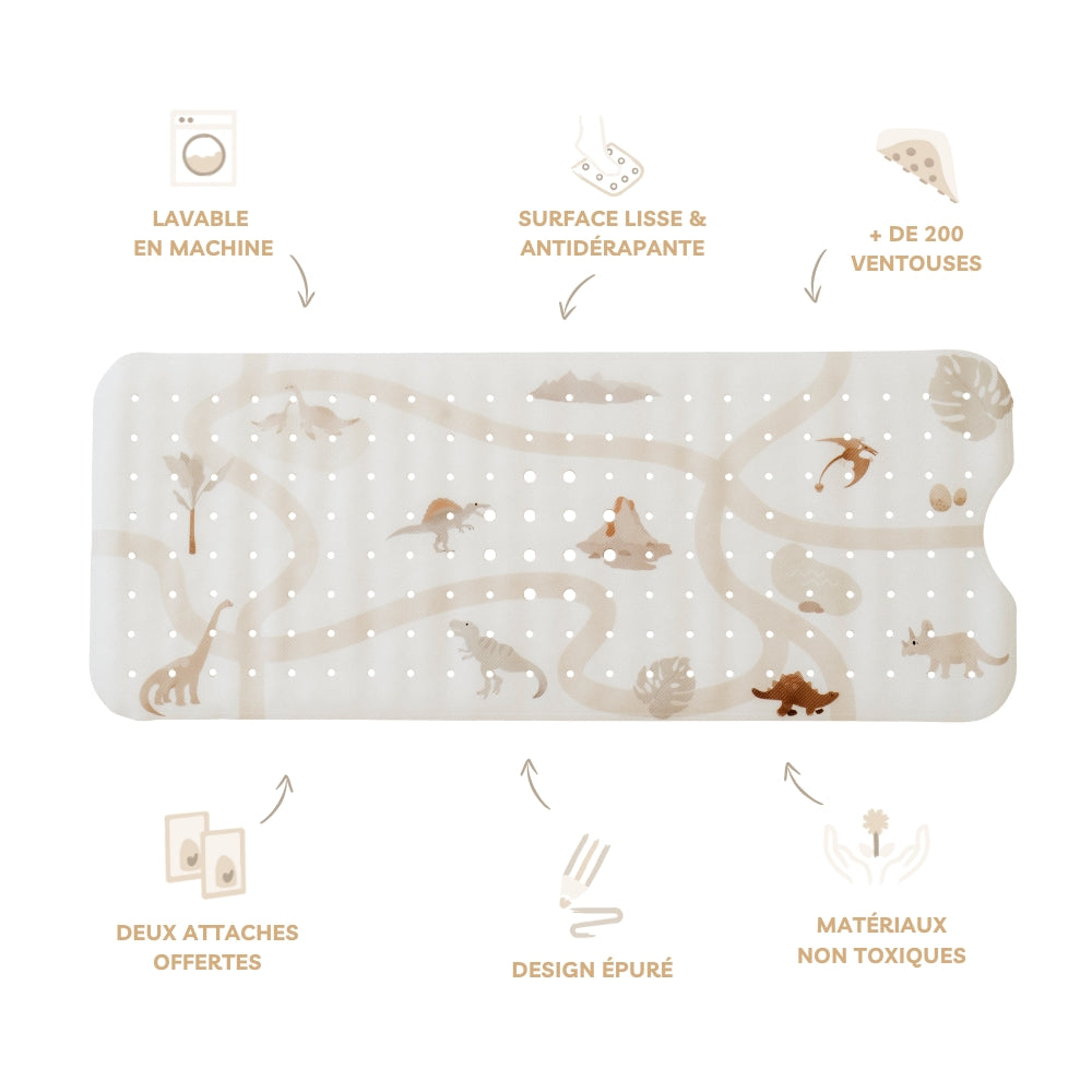 Avantages tapis de bain le dino