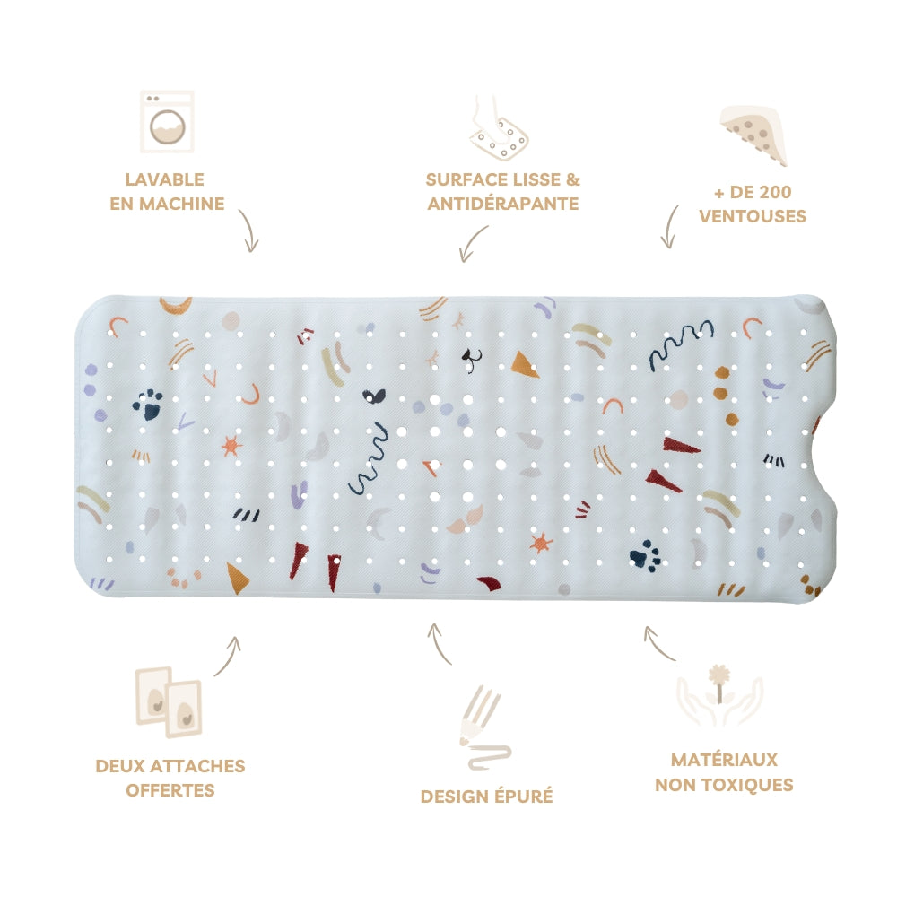 Tapis de bain - le méli-mélo