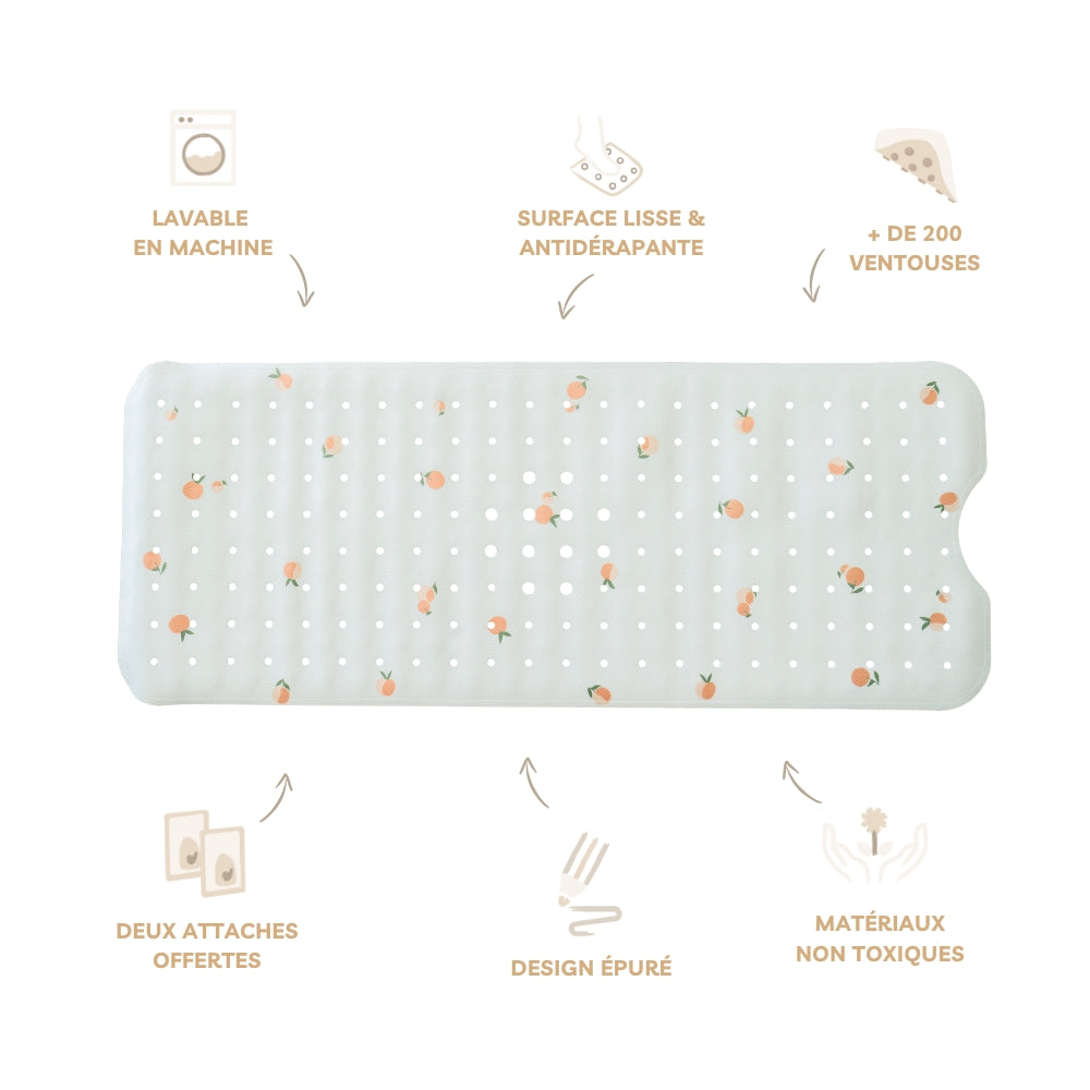 Avantages tapis de bain pêche