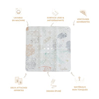 illustration avantages tapis de douche bubulle tapilou