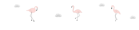 motifs de flamants roses du tapis de jeu flamingo