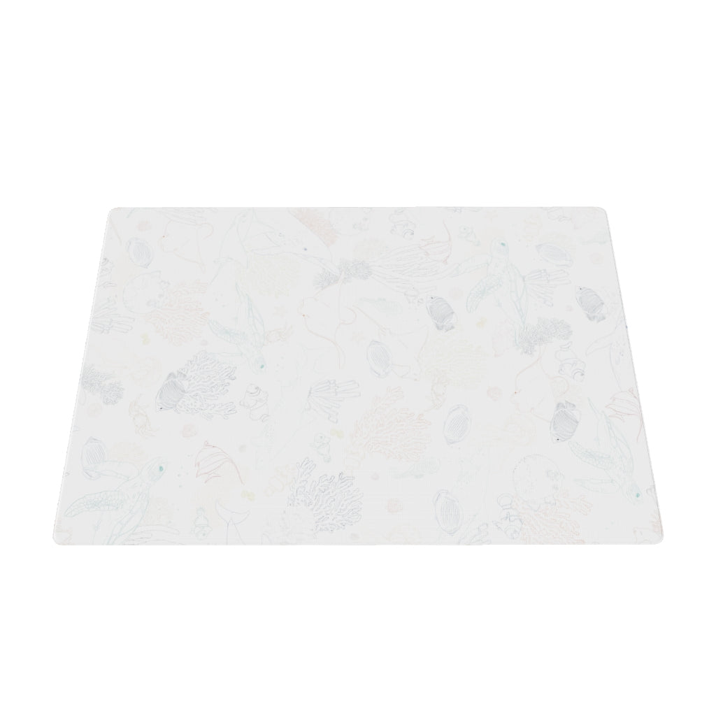 tapis de jeu XL en 3D coquillage verso tapilou