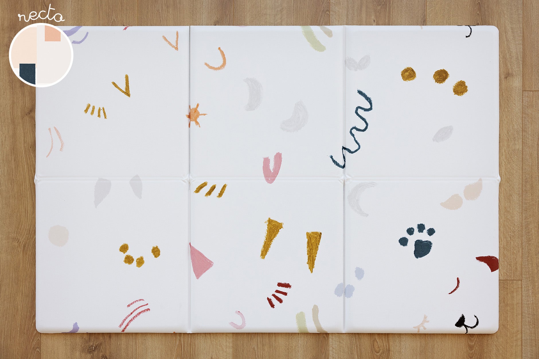 tapis de jeu le méli-mélo réversible