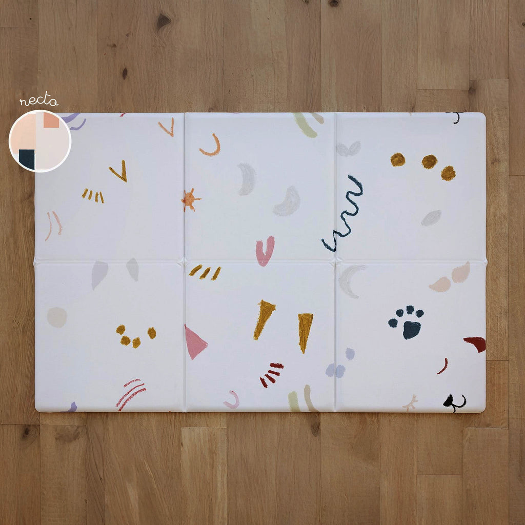 tapis de jeu pliable le méli-mélo recto et verso