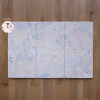 tapis de jeu pliable le savana recto et verso