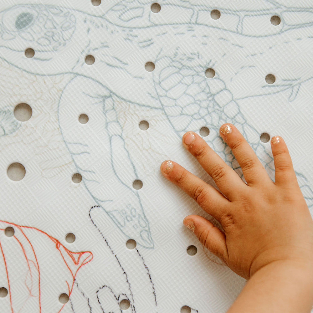 zoom tapis de bain le bubulle