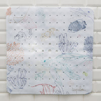 tapis de douche motif animaux de la mer tapilou