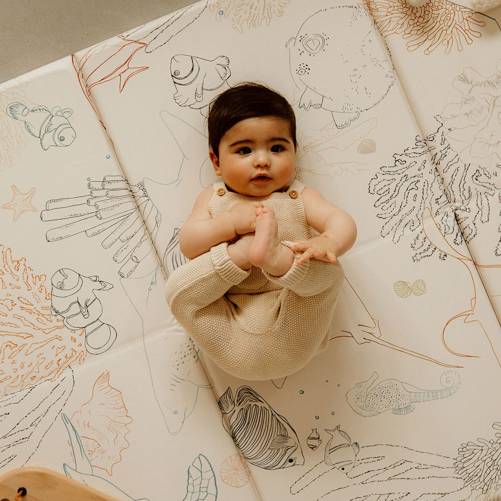 zoom animaux de la mer tapis de jeu le bubulle