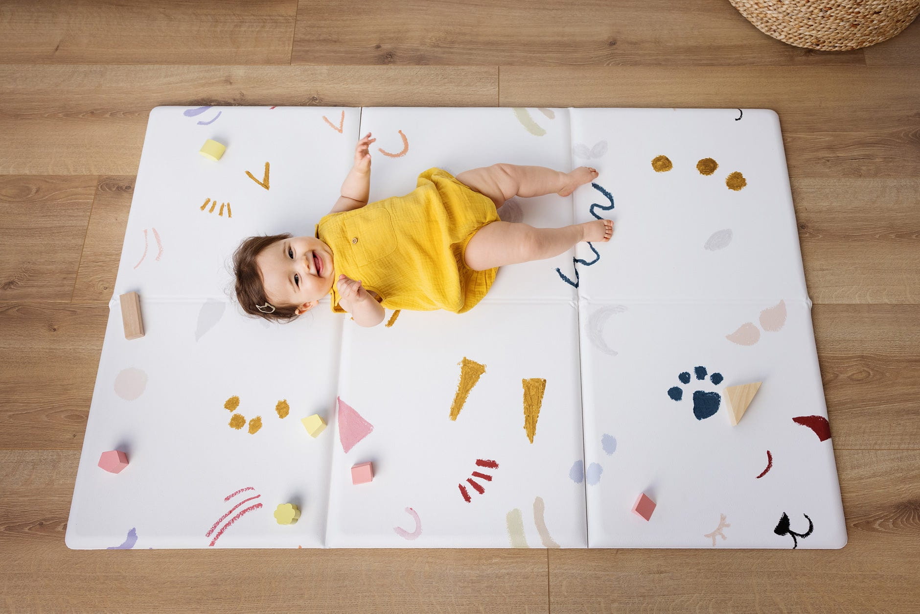 tapis de jeu réversible le méli mélo